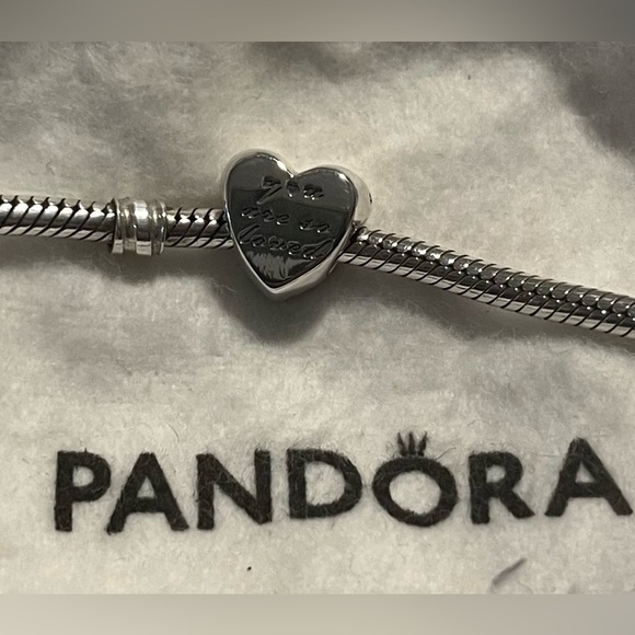 PANDORA - You Are So Loved Charm NWT - Picture 4 of 5